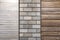 The Textured Wall by Blocks, Timber and Stone Panel