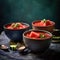 Textures of Summer: Handcrafted Vegetable-Watermelon Soup in Heatwave