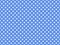 texturised white color polka dots over cornflower blue backgroun