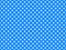 texturised white color polka dots over dodger blue background