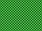 texturised white color polka dots over green background