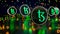 Tezos cryptocurrency sign. Financial and business on blockchain technology. 3d render
