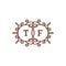 TF Letter logo luxury Swirl logos Symbol design