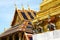 Thai art of Grand Palace in Bagkok