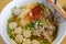 Thai Beef spices noodle soup