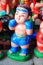 Thai boxer statue