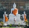 Thai Buddha Statue at Wat Yai Chai Mongkol