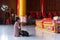 Thai buddhism pray for benefaction worship