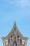 Thai Buddist Temple Gable Roof Style