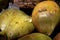 Thai coconuts with ice at street fair