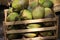 Thai coconuts with ice at street fair