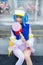 Thai cosplay idol dress as a character from Moetan posing