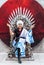 Thai cosplayer dresses as Sakata Gintoki from Gintama in Oishi W