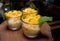 Thai Dessert Mango Sticky Rice Coconut Milk