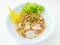 Thai fish tomyam soup noodle