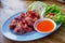 Thai Food,Fried Fermented Spare Ribs