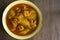 Thai Food, Kaeng Som Malako, Sour Curry with Green Papaya