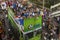 Thai football fans celebrate after winning AFF Suzuki Cup 2014.