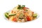 Thai Fried Rice Isolated on Transparent background, Generative Ai