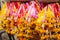 Thai garland colorful flower