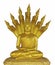 Thai golden Buddha statue