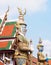 Thai Guardian Giant Statues in Wat Phra Kaew Thailand