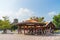 Thai Locals are gather at the Famous Chinese Temple in Suphanburi.