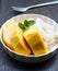 Thai Mango Sticky Sweet Rice Dessert