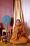 Thai monk chanting