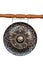 Thai native Gong isolated