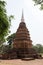 Thai old brick Pagoda