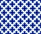 Thai pattern blue and white