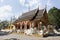 Thai people travel visit and respect praying chedi and Buddha`s relics at Wat Phra That Doi Tung in Chiang Rai, Thailand