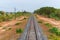 Thai Railways tropical landscape