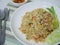 Thai recipe - Thai fried rice with eggs