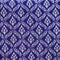 Thai silk blue pattern,Thailand textile style
