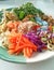 Thai Southern Spicy Rice Salad or Khao Yam.