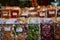 thai spices in thailand at the market