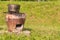 Thai stove Brazier With Steaming Pot for cooking on firewood