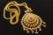 Thai stye golden necklace