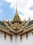 Thai Style Buddhist Architecture Concept