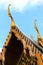 Thai styled gable apex in Wat Pra Kaew, Thailand