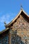 Thai temple gable