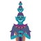 Thai Temple Guardian Giant , Thailand Yaksha demon statue, Buddhism symbol in Bangkok, Asian spirit