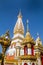 Thai temple Wat Prathat Panom, Nakornpanom province, northeastern of Thailand