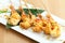 Thai Tempura Shrimp Skewers