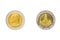 Thai ten baht coins