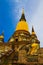 Thai triple tips golden temple