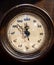 Thai vintage wooden clock