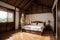 Thai wooden house interiors